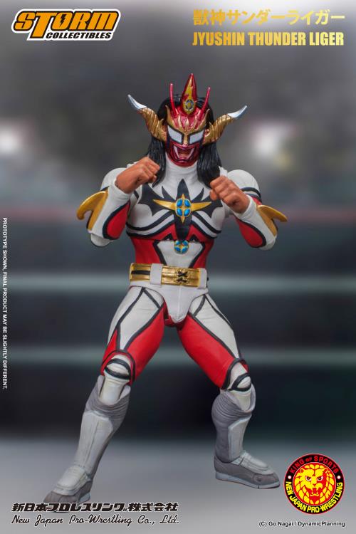 New Japan Pro-Wrestling Jyushin Thunder Liger 1/12 Scale Figure Gallery Image 3