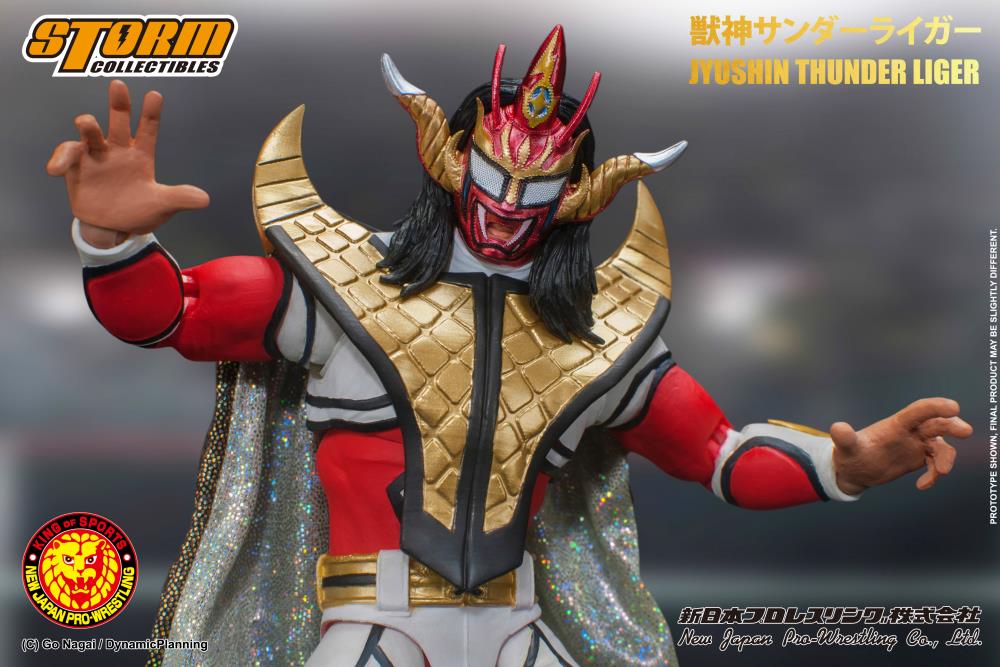 New Japan Pro-Wrestling Jyushin Thunder Liger 1/12 Scale Figure Gallery Image 15