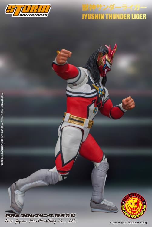 New Japan Pro-Wrestling Jyushin Thunder Liger 1/12 Scale Figure Gallery Image 6
