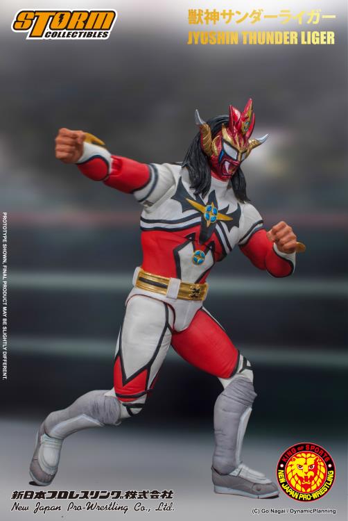 New Japan Pro-Wrestling Jyushin Thunder Liger 1/12 Scale Figure Gallery Image 8