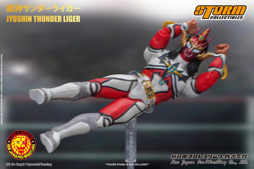 New Japan Pro-Wrestling Jyushin Thunder Liger 1/12 Scale Figure Gallery Image 5