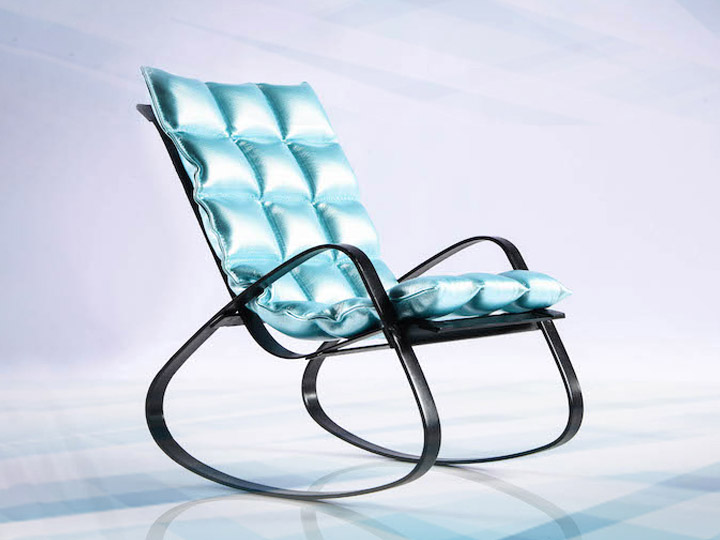 Rocking Chair (Baby Blue) 1/6 Scale Accessory Gallery Image 1