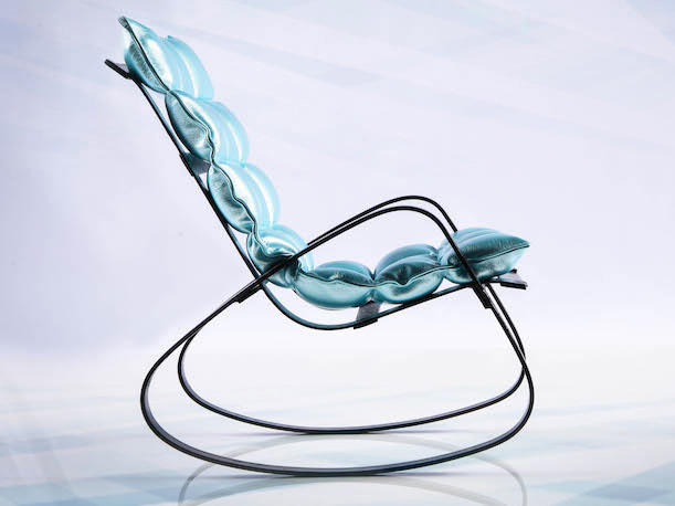 Rocking Chair (Baby Blue) 1/6 Scale Accessory Gallery Image 4