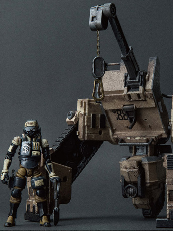 Acid Rain FAV-A12 Sand Antbike AB7s Action Figure Set Gallery Image 2