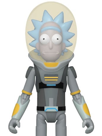 Rick and Morty Space Suit Rick Action Figure Gallery Image 2