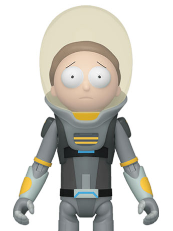 Rick and Morty Space Suit Morty Action Figure Gallery Image 2