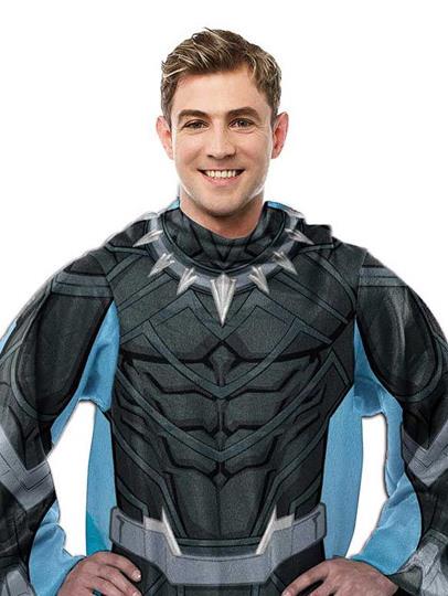 Marvel Black Panther Comfy Throw Blanket with Sleeves Gallery Image 2