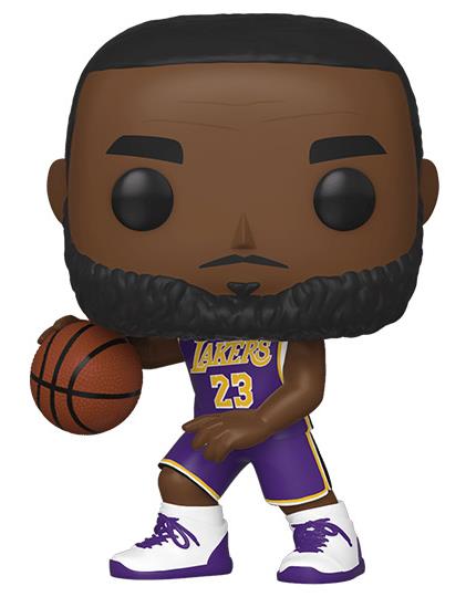 Pop! NBA: Lakers - LeBron James (Purple Jersey) Gallery Image 3