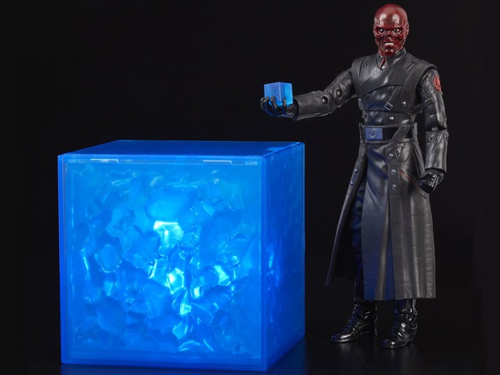 Marvel Studios: The First Ten Years Marvel Legends Red Skull & Electronic Tesseract Exclusive Set Gallery Image 1