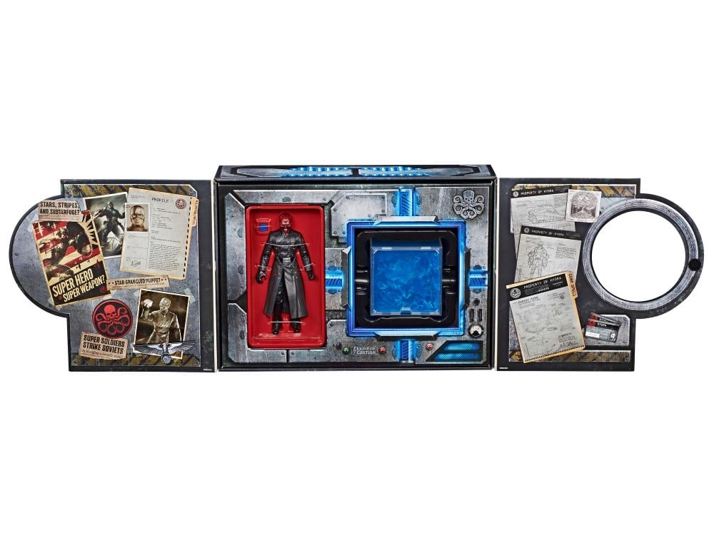 Marvel Studios: The First Ten Years Marvel Legends Red Skull & Electronic Tesseract Exclusive Set Gallery Image 12