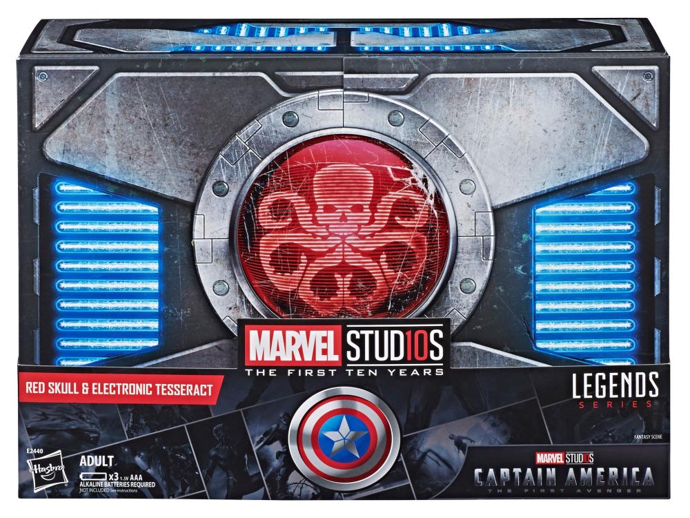 Marvel Studios: The First Ten Years Marvel Legends Red Skull & Electronic Tesseract Exclusive Set Gallery Image 13