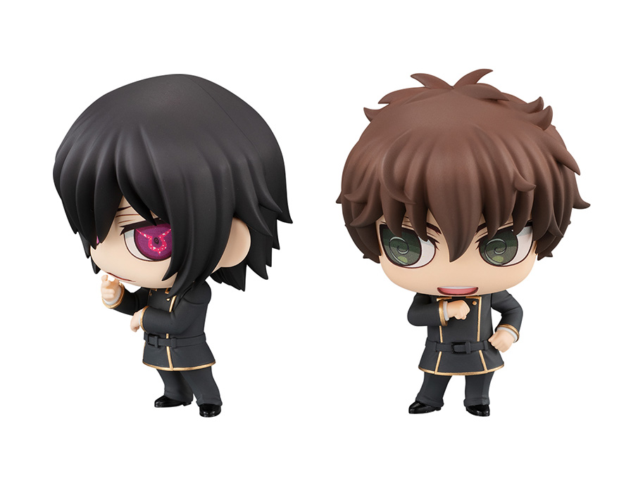 Code Geass Chimi-Mega Buddy! Lelouch Lamperouge & Suzaku Kururugi Two-Pack Gallery Image 3