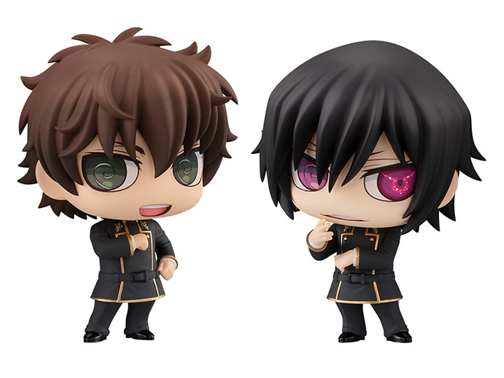 Code Geass Chimi-Mega Buddy! Lelouch Lamperouge & Suzaku Kururugi Two-Pack Gallery Image 1
