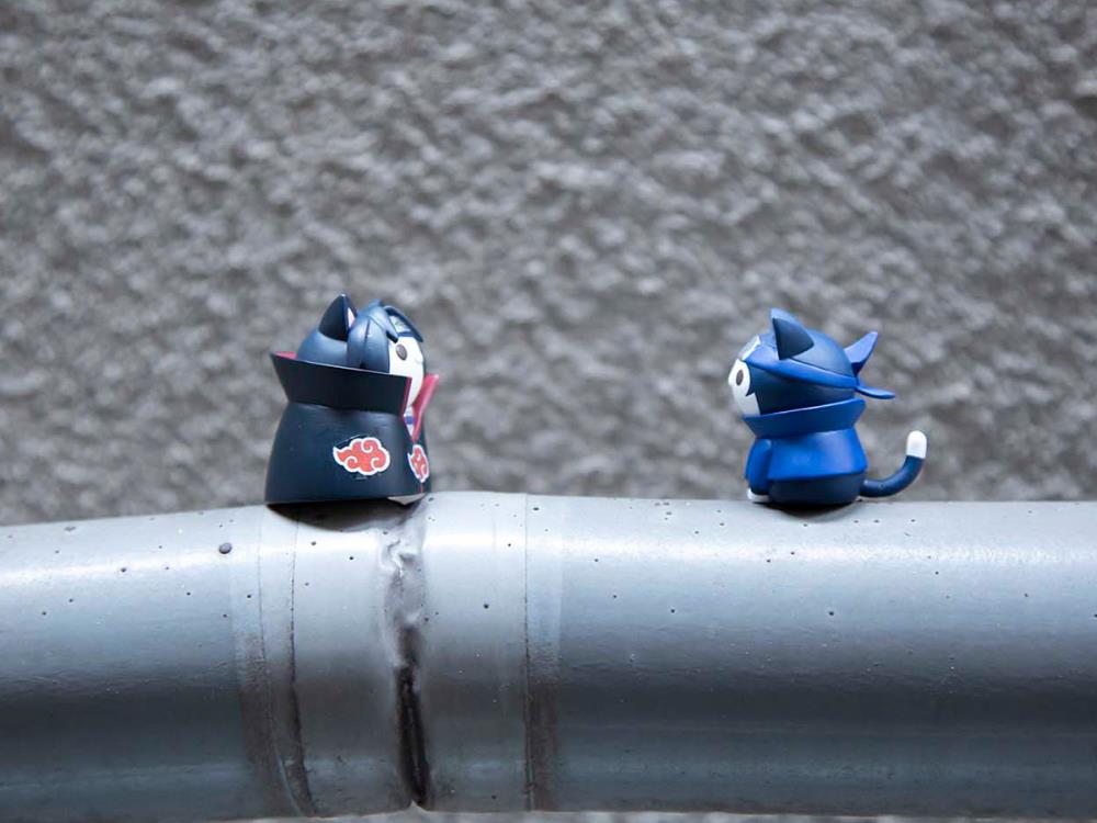 Naruto Nyaruto! Cats of Konoha Village Box of 8 Figures With Premium Can Gallery Image 13
