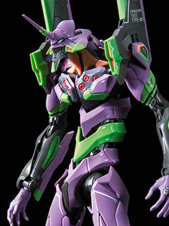 Rebuild of Evangelion RG EVA Unit-01 Model Kit Gallery Image 2
