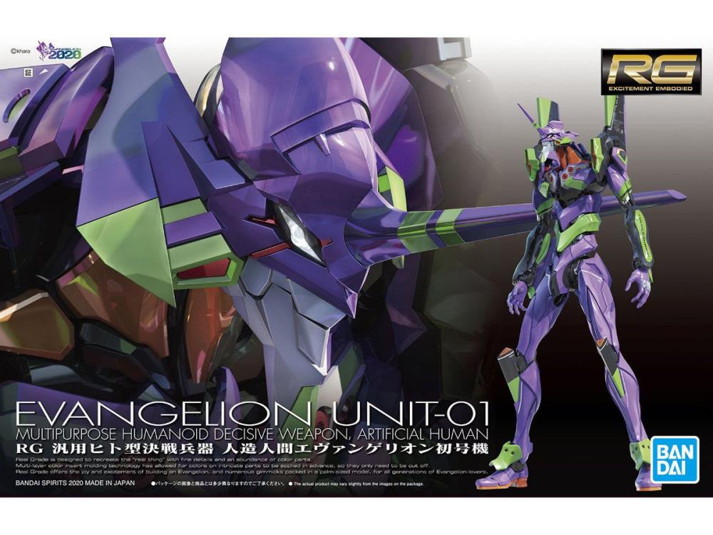 Rebuild of Evangelion RG EVA Unit-01 Model Kit Gallery Image 13