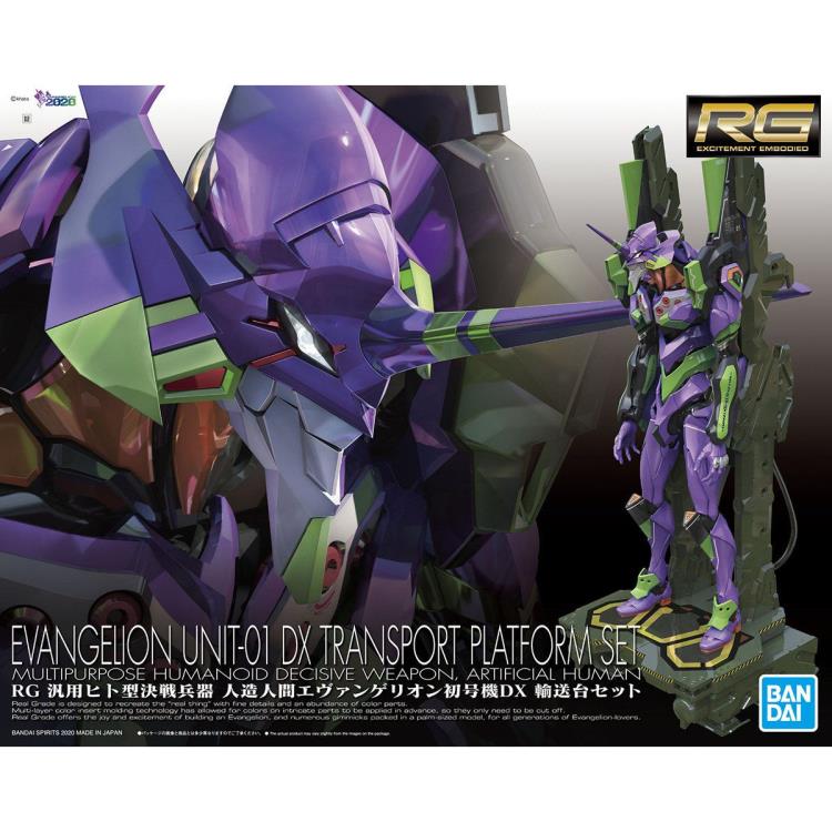 Rebuild of Evangelion RG EVA Unit-01 DX Transport Platform Model Kit Gallery Image 14