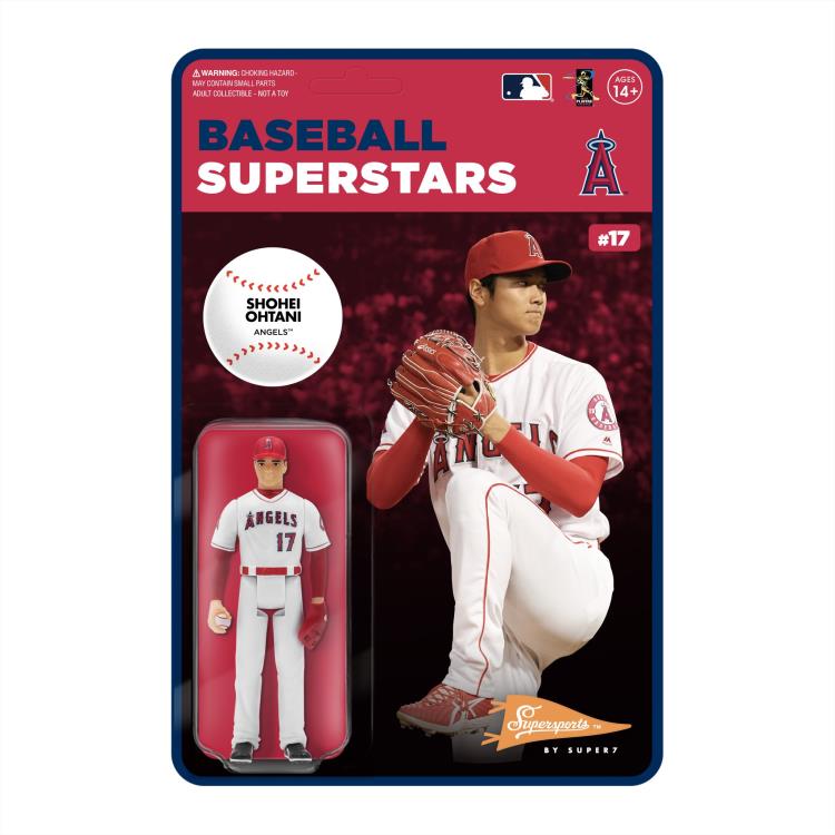 MLB Baseball Superstars ReAction Shohei Ohtani (Los Angeles Angels) Figure Gallery Image 4