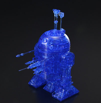 Star Wars R2-D2 (Hologram Ver.) 1/12 Scale Model Kit Gallery Image 4