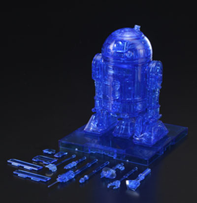 Star Wars R2-D2 (Hologram Ver.) 1/12 Scale Model Kit Gallery Image 5