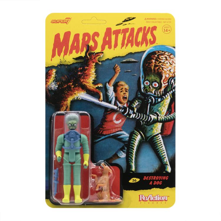 Mars Attacks ReAction Destroying a Dog Figure Gallery Image 4