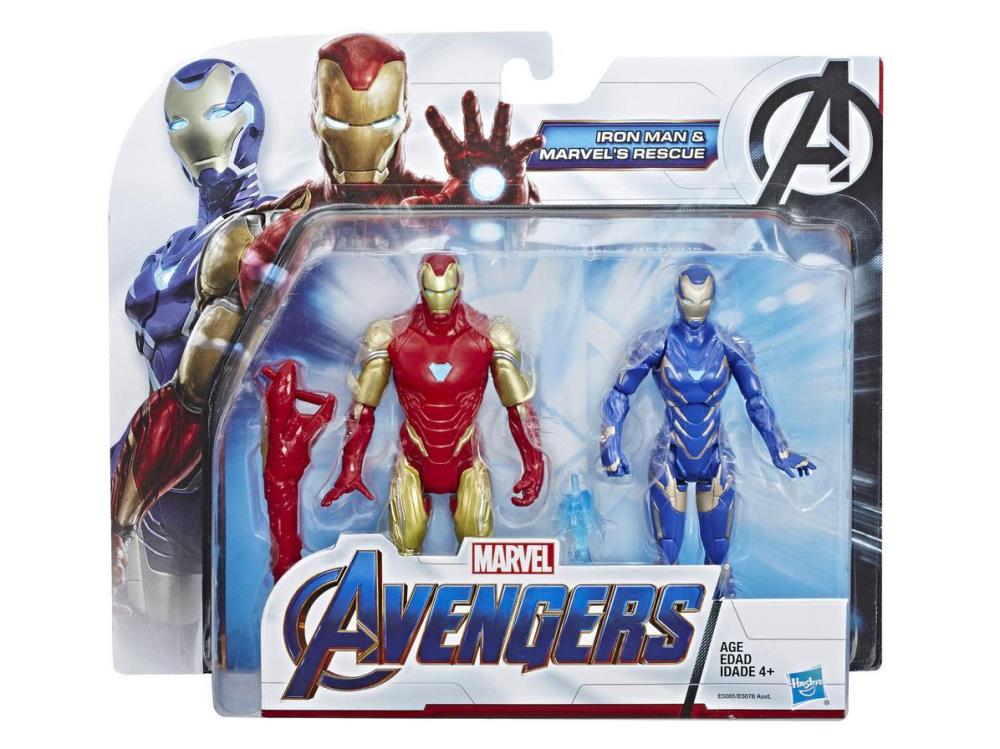 Avengers: Endgame Iron Man and Marvel’s Rescue Figure 2-Pack Gallery Image 10