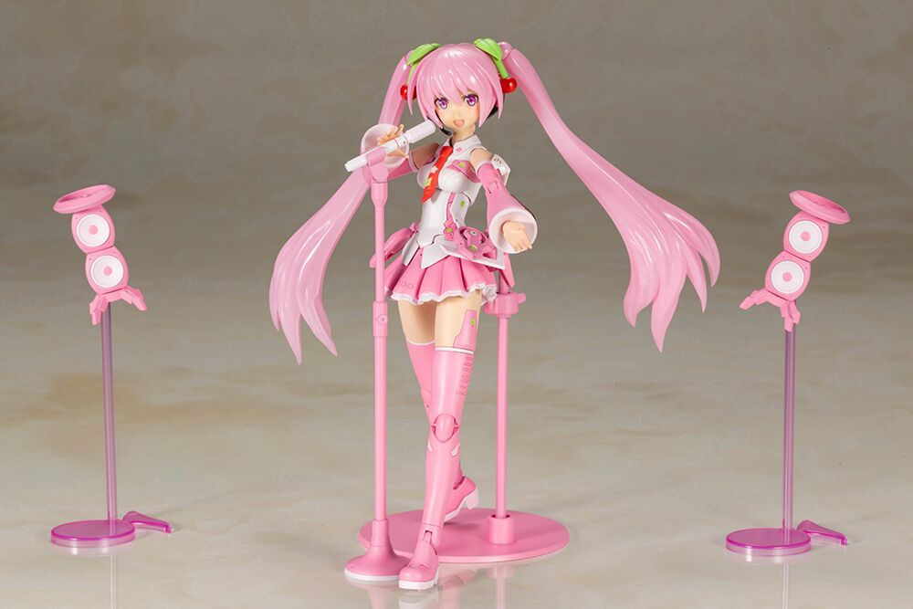 Frame Music Girl Sakura Miku Model Kit Gallery Image 7