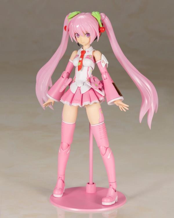 Frame Music Girl Sakura Miku Model Kit Gallery Image 4
