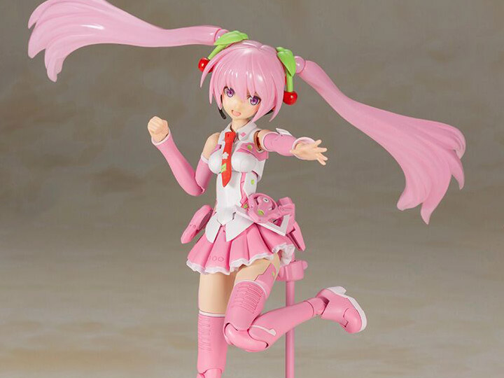Frame Music Girl Sakura Miku Model Kit Gallery Image 1