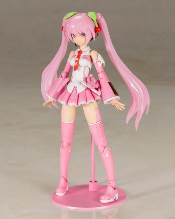 Frame Music Girl Sakura Miku Model Kit Gallery Image 3