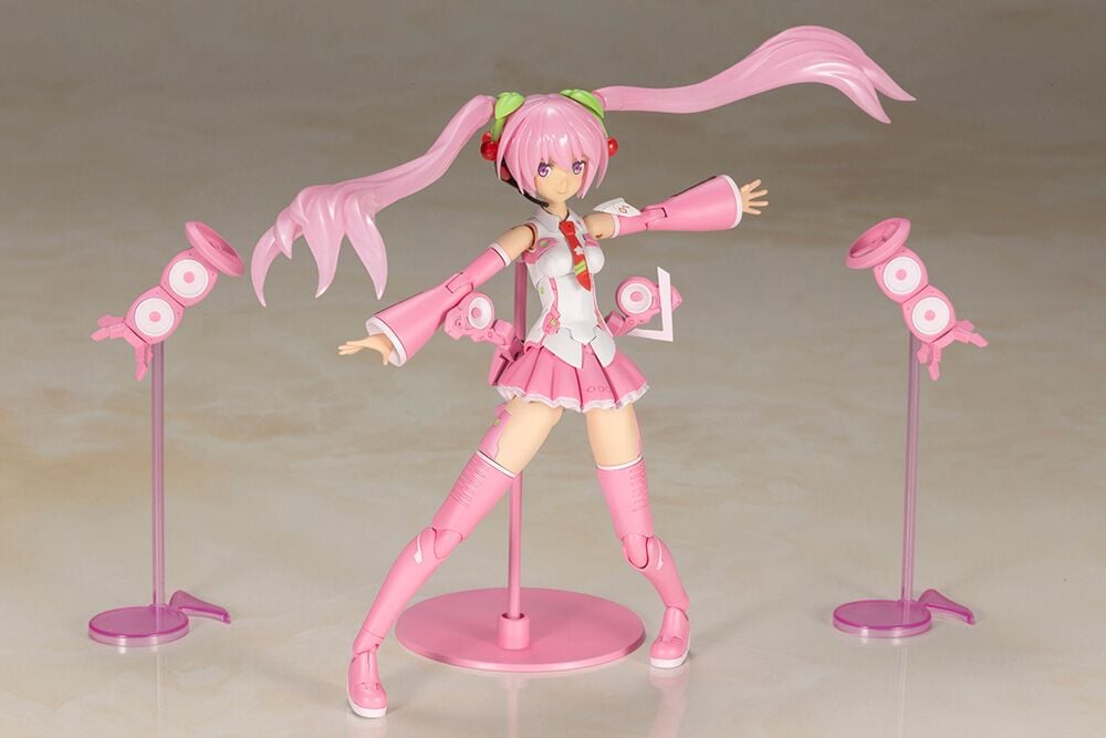 Frame Music Girl Sakura Miku Model Kit Gallery Image 6