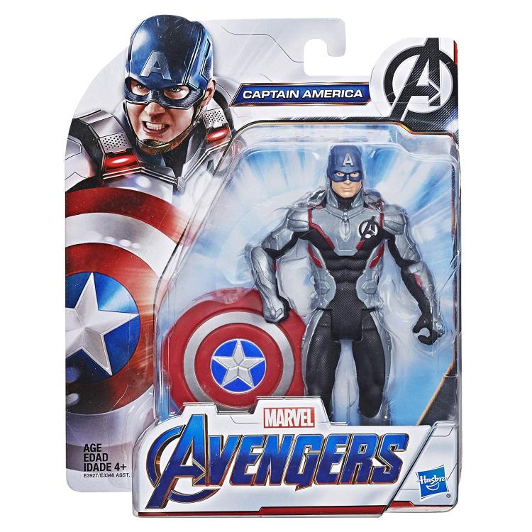 Avengers: Endgame Captain America (Team Suit) Basic Figure Gallery Image 9