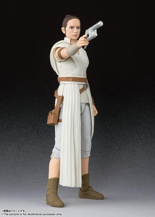 Star Wars S.H.Figuarts Rey & D-O (The Rise of Skywalker) Action Figure Gallery Image 5