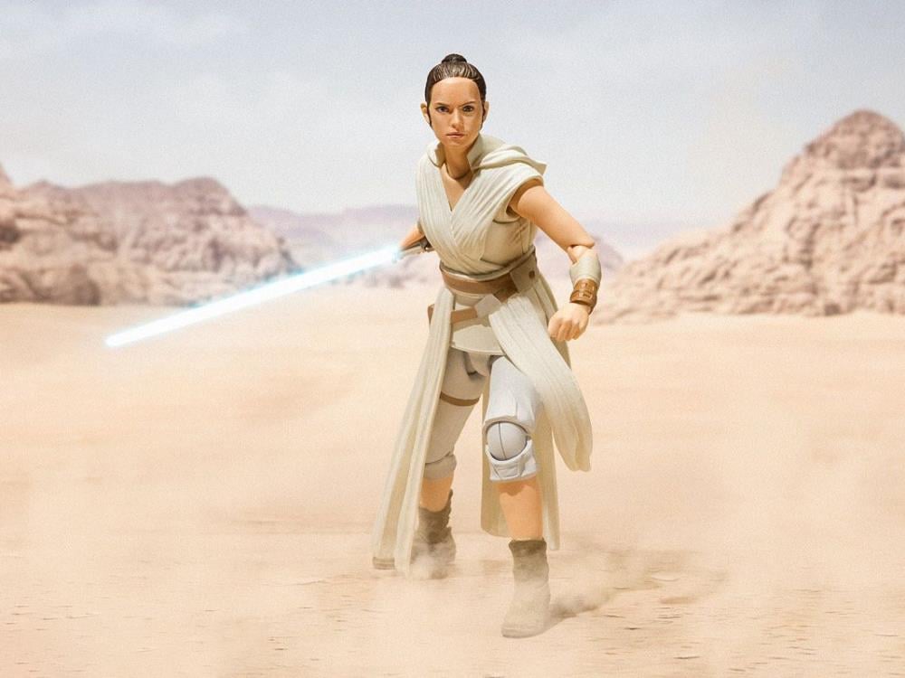 Star Wars S.H.Figuarts Rey & D-O (The Rise of Skywalker) Action Figure Gallery Image 11