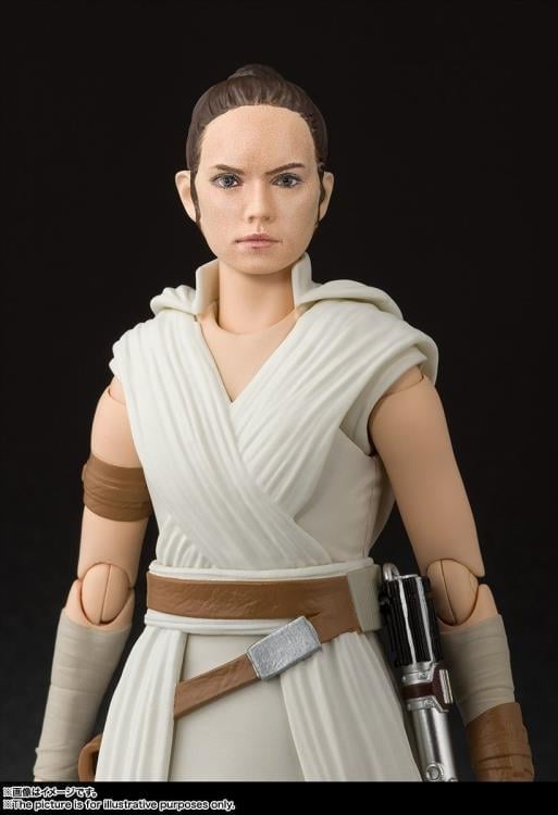 Star Wars S.H.Figuarts Rey & D-O (The Rise of Skywalker) Action Figure Gallery Image 7