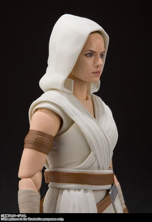 Star Wars S.H.Figuarts Rey & D-O (The Rise of Skywalker) Action Figure Gallery Image 6