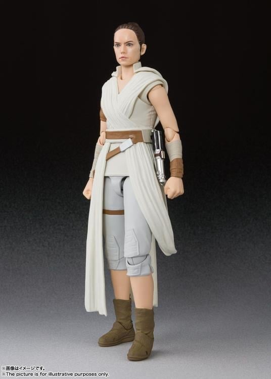 Star Wars S.H.Figuarts Rey & D-O (The Rise of Skywalker) Action Figure Gallery Image 4