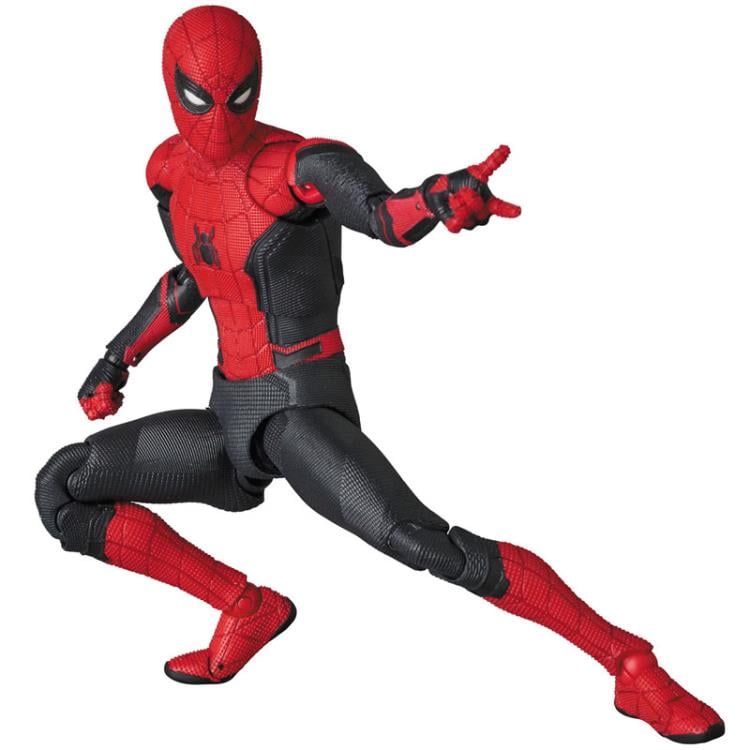 Spider-Man: Far From Home MAFEX No.113 Spider-Man (Upgraded Suit) Action Figure Gallery Image 7