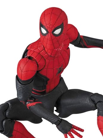 Spider-Man: Far From Home MAFEX No.113 Spider-Man (Upgraded Suit) Action Figure Gallery Image 2