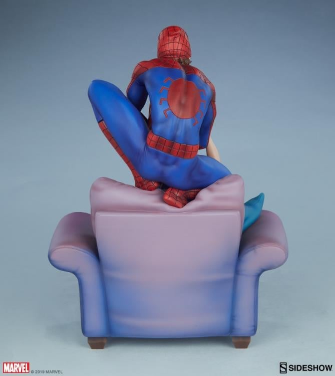 Marvel J. Scott Campbell Spider-Man Collection Spider-Man & Mary Jane Statue Gallery Image 4