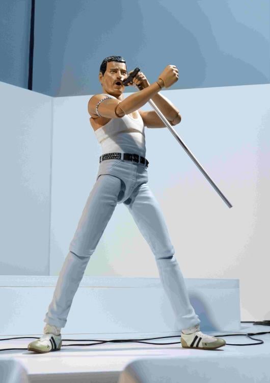 Queen S.H.Figuarts Freddie Mercury (Live Aid Ver.) Action Figure