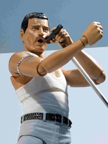 Queen S.H.Figuarts Freddie Mercury (Live Aid Ver.) Action Figure