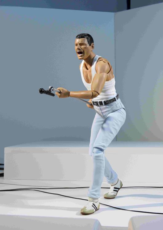 Queen S.H.Figuarts Freddie Mercury (Live Aid Ver.) Action Figure
