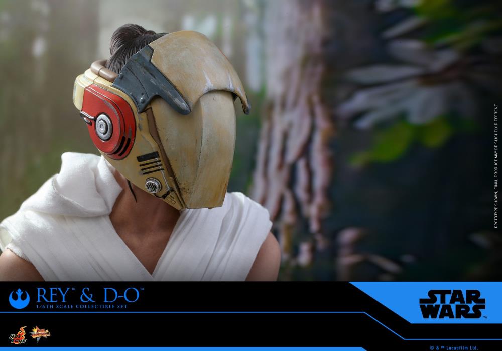 Star Wars: The Rise of Skywalker MMS559 Rey & D-O 1/6 Scale Collectible Figure Two-Pack Gallery Image 7