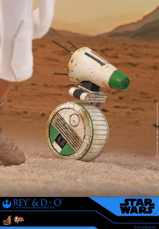 Star Wars: The Rise of Skywalker MMS559 Rey & D-O 1/6 Scale Collectible Figure Two-Pack Gallery Image 10
