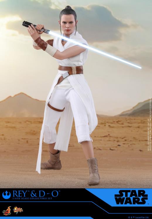 Star Wars: The Rise of Skywalker MMS559 Rey & D-O 1/6 Scale Collectible Figure Two-Pack Gallery Image 5