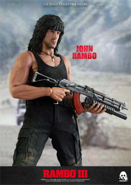 Rambo III John Rambo 1/6 Scale Collectible Figure Gallery Image 4