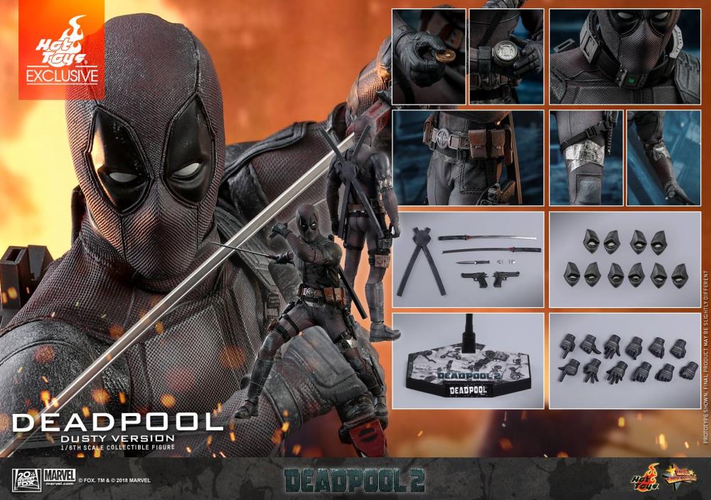 Deadpool 2 MMS505 Deadpool (Dusty) 1/6th Scale Exclusive Collectible Figure Gallery Image 20