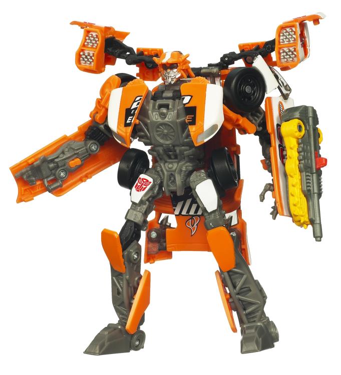 Transformers: Dark of the Moon MechTech Deluxe Track Battle Roadbuster Exclusive Gallery Image 3