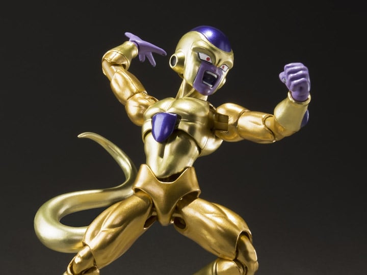 Dragon Ball Z S.H.Figuarts Golden Frieza SDCC 2019 Exclusive Action Figure Gallery Image 1